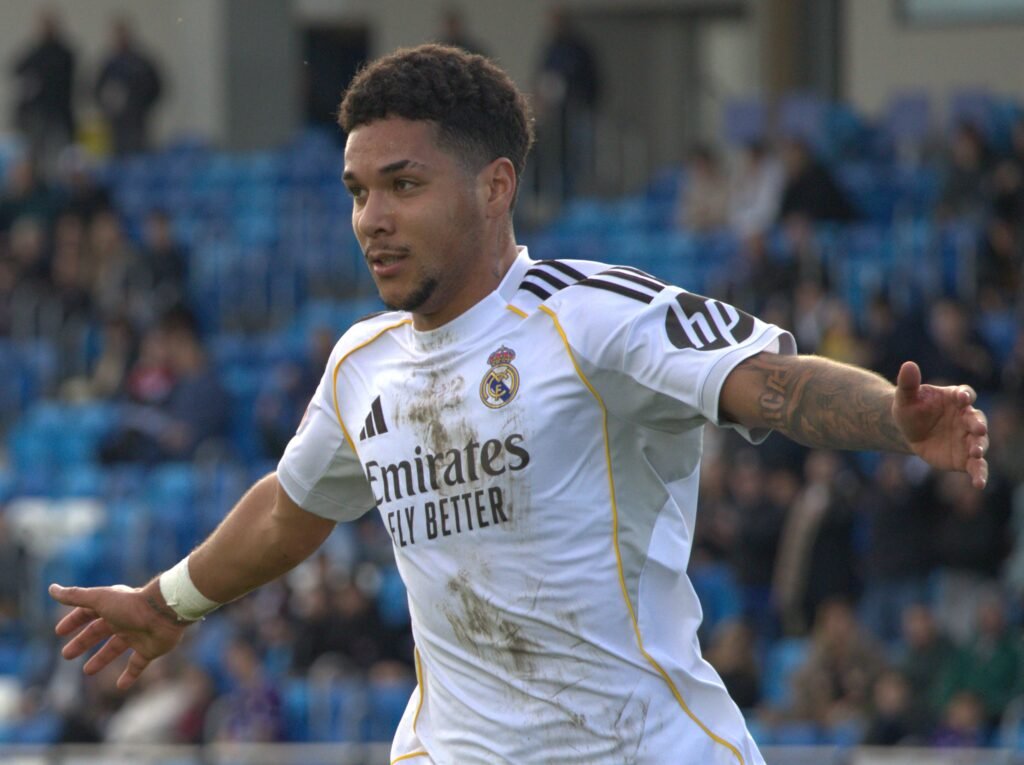RM Castilla: Lorenzo celebracion
